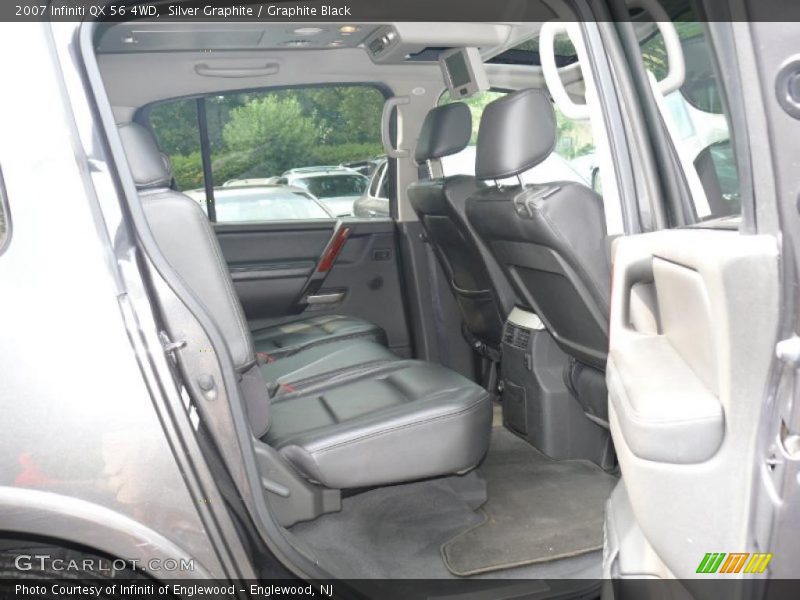 Silver Graphite / Graphite Black 2007 Infiniti QX 56 4WD