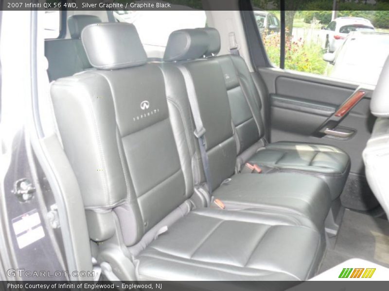 Silver Graphite / Graphite Black 2007 Infiniti QX 56 4WD