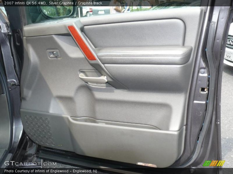 Silver Graphite / Graphite Black 2007 Infiniti QX 56 4WD