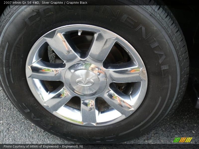 Silver Graphite / Graphite Black 2007 Infiniti QX 56 4WD