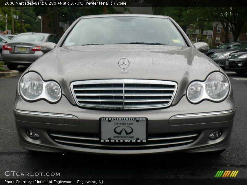 Pewter Metallic / Stone 2006 Mercedes-Benz C 280 4Matic Luxury