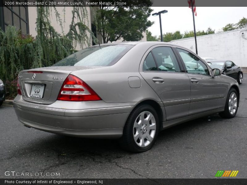 Pewter Metallic / Stone 2006 Mercedes-Benz C 280 4Matic Luxury