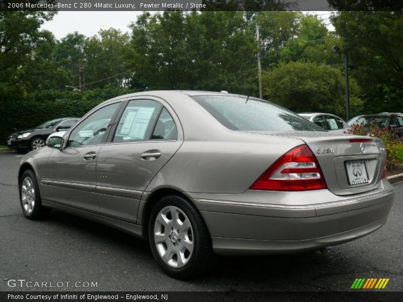 Pewter Metallic / Stone 2006 Mercedes-Benz C 280 4Matic Luxury