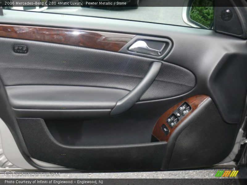 Pewter Metallic / Stone 2006 Mercedes-Benz C 280 4Matic Luxury