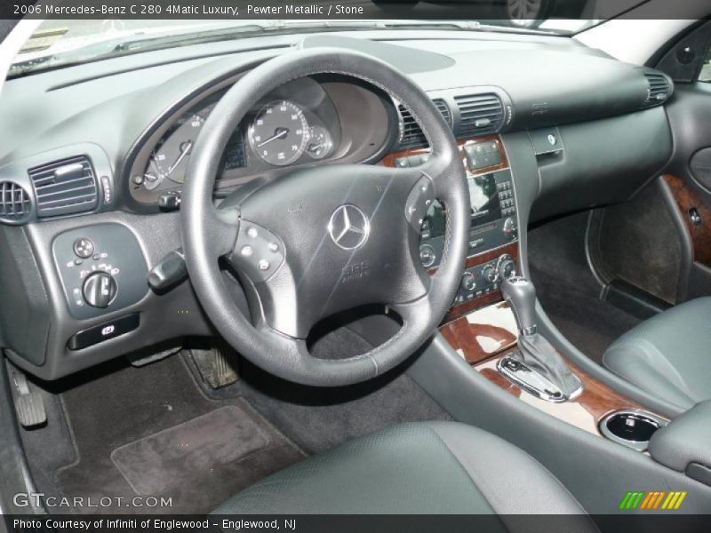 Pewter Metallic / Stone 2006 Mercedes-Benz C 280 4Matic Luxury