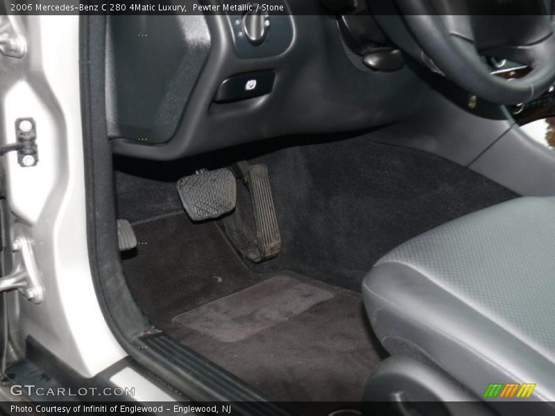 Pewter Metallic / Stone 2006 Mercedes-Benz C 280 4Matic Luxury