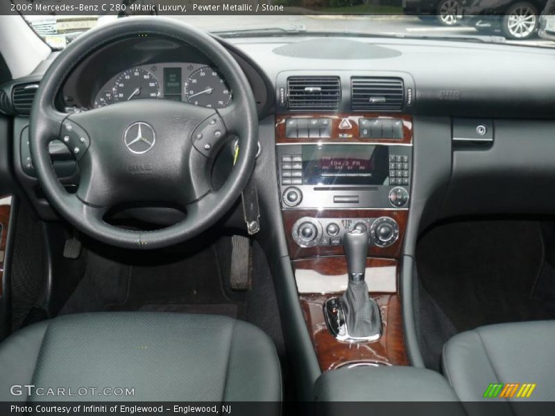 Pewter Metallic / Stone 2006 Mercedes-Benz C 280 4Matic Luxury