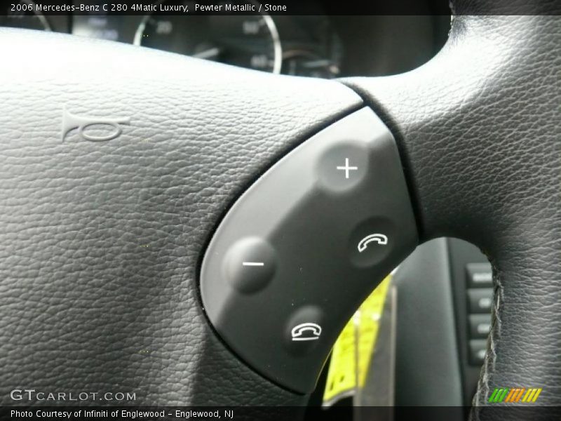 Pewter Metallic / Stone 2006 Mercedes-Benz C 280 4Matic Luxury