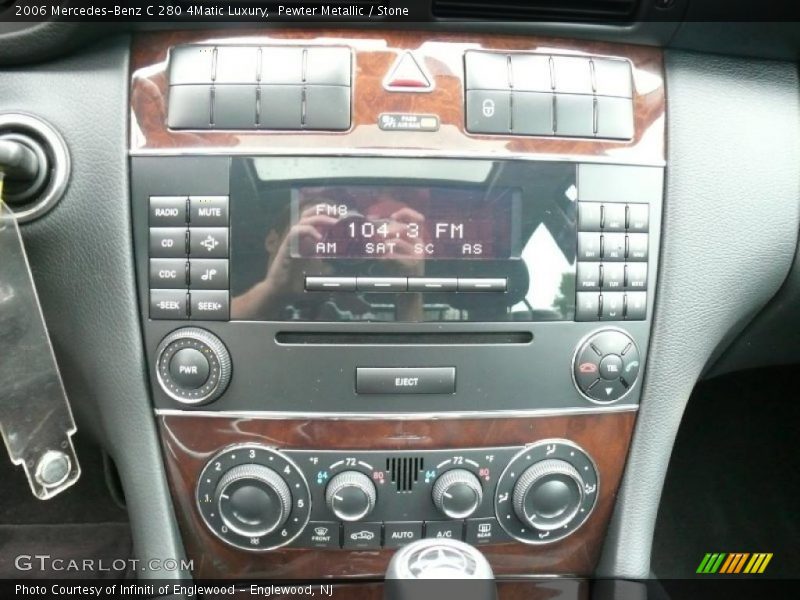 Pewter Metallic / Stone 2006 Mercedes-Benz C 280 4Matic Luxury