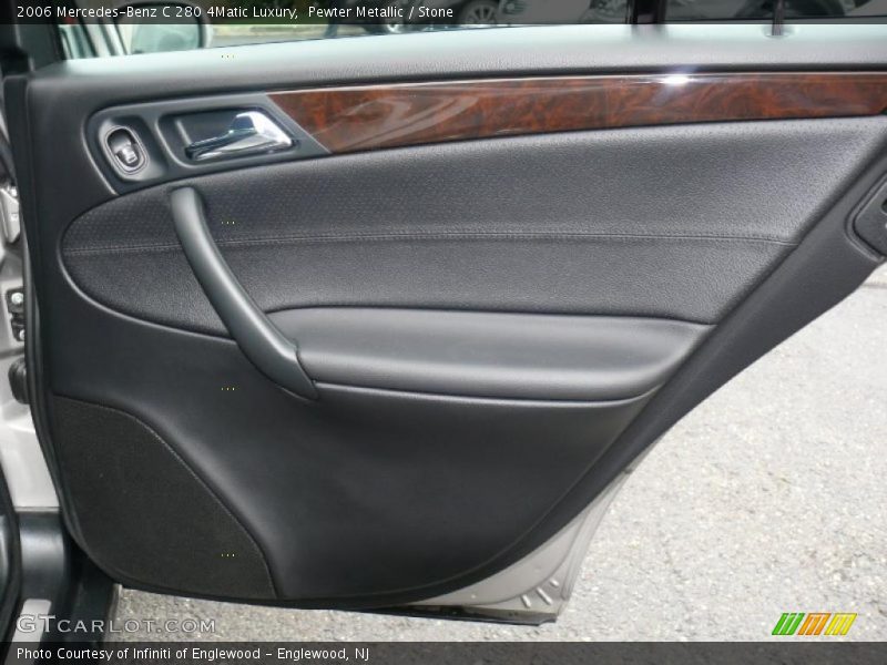 Pewter Metallic / Stone 2006 Mercedes-Benz C 280 4Matic Luxury