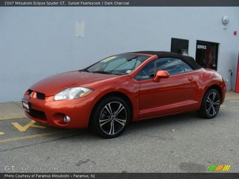Sunset Pearlescent / Dark Charcoal 2007 Mitsubishi Eclipse Spyder GT