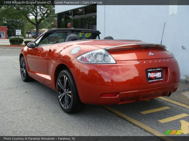 Sunset Pearlescent / Dark Charcoal 2007 Mitsubishi Eclipse Spyder GT