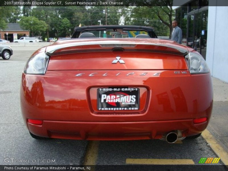 Sunset Pearlescent / Dark Charcoal 2007 Mitsubishi Eclipse Spyder GT