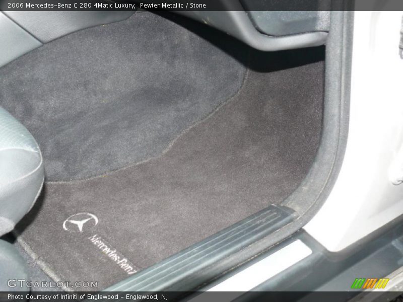Pewter Metallic / Stone 2006 Mercedes-Benz C 280 4Matic Luxury