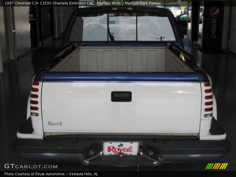 Olympic White / Medium Dark Pewter 1997 Chevrolet C/K C1500 Silverado Extended Cab