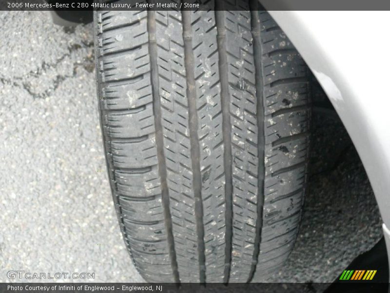 Pewter Metallic / Stone 2006 Mercedes-Benz C 280 4Matic Luxury
