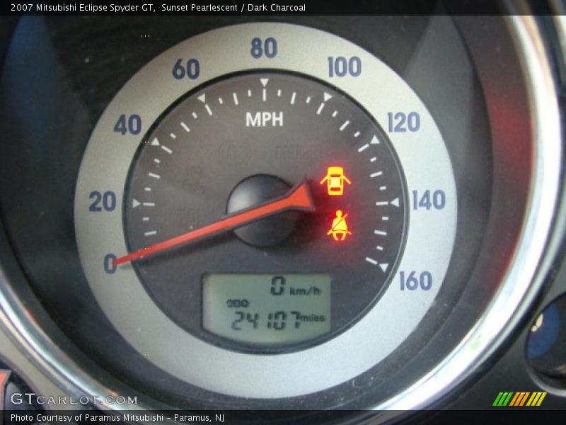 Sunset Pearlescent / Dark Charcoal 2007 Mitsubishi Eclipse Spyder GT