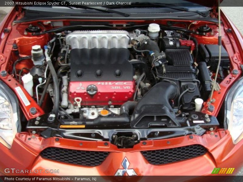 Sunset Pearlescent / Dark Charcoal 2007 Mitsubishi Eclipse Spyder GT