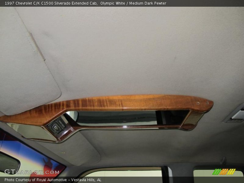 Olympic White / Medium Dark Pewter 1997 Chevrolet C/K C1500 Silverado Extended Cab