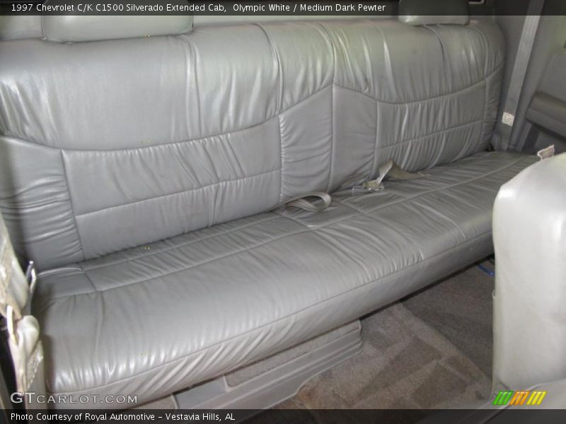 Olympic White / Medium Dark Pewter 1997 Chevrolet C/K C1500 Silverado Extended Cab