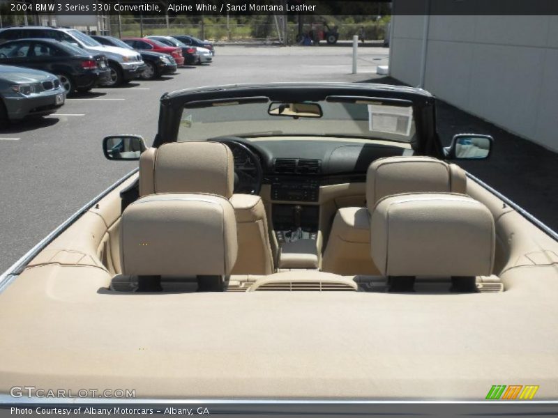Alpine White / Sand Montana Leather 2004 BMW 3 Series 330i Convertible