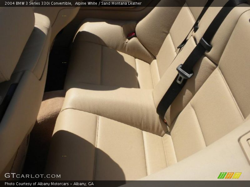 Alpine White / Sand Montana Leather 2004 BMW 3 Series 330i Convertible