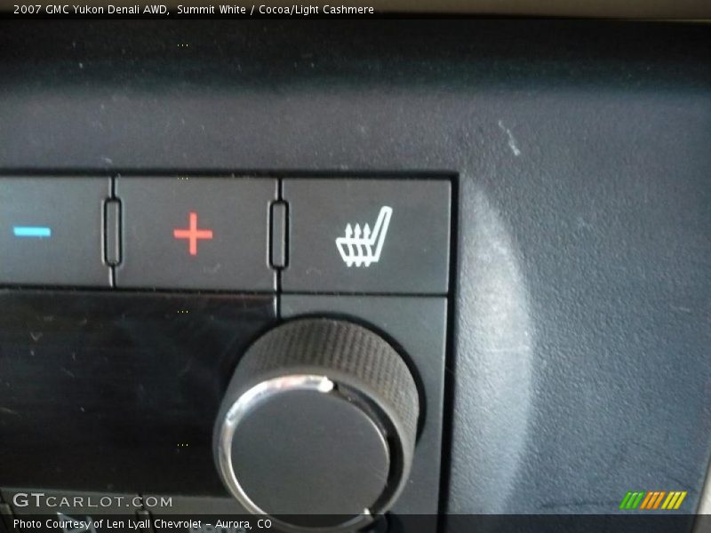 Summit White / Cocoa/Light Cashmere 2007 GMC Yukon Denali AWD