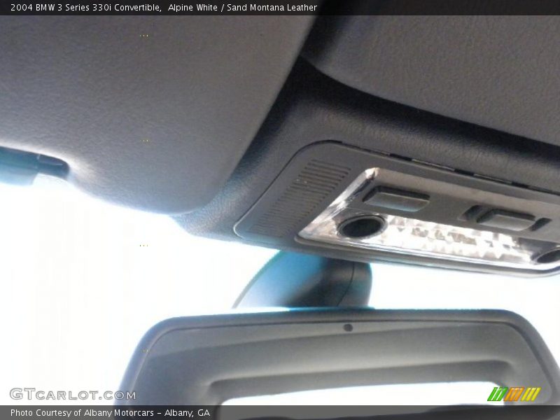 Alpine White / Sand Montana Leather 2004 BMW 3 Series 330i Convertible