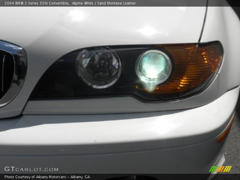 Alpine White / Sand Montana Leather 2004 BMW 3 Series 330i Convertible