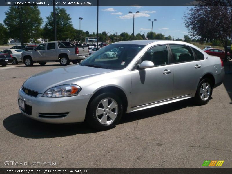 Silver Ice Metallic / Gray 2009 Chevrolet Impala LT