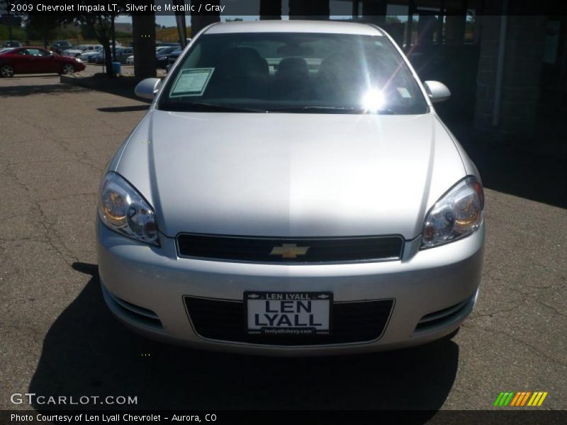Silver Ice Metallic / Gray 2009 Chevrolet Impala LT