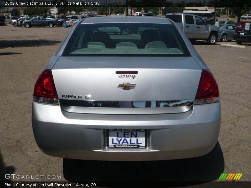 Silver Ice Metallic / Gray 2009 Chevrolet Impala LT