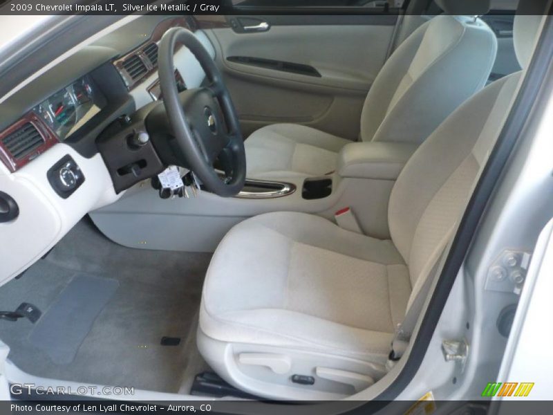 Silver Ice Metallic / Gray 2009 Chevrolet Impala LT