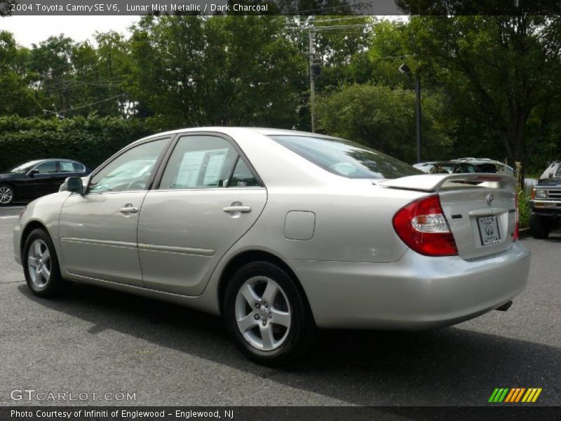 Lunar Mist Metallic / Dark Charcoal 2004 Toyota Camry SE V6