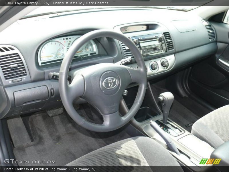 Lunar Mist Metallic / Dark Charcoal 2004 Toyota Camry SE V6