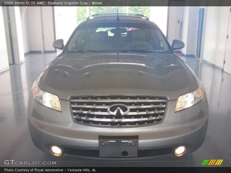 Diamond Graphite Gray / Willow 2005 Infiniti FX 35 AWD