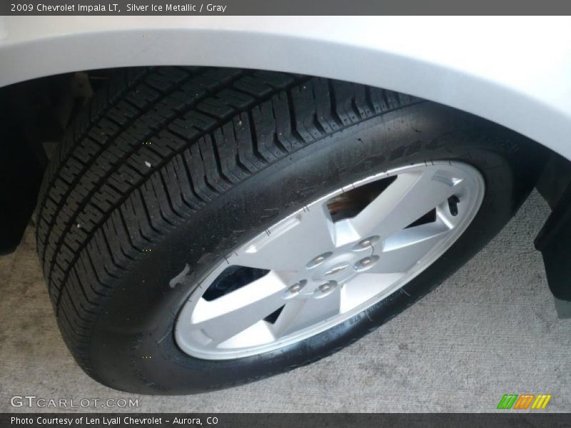 Silver Ice Metallic / Gray 2009 Chevrolet Impala LT