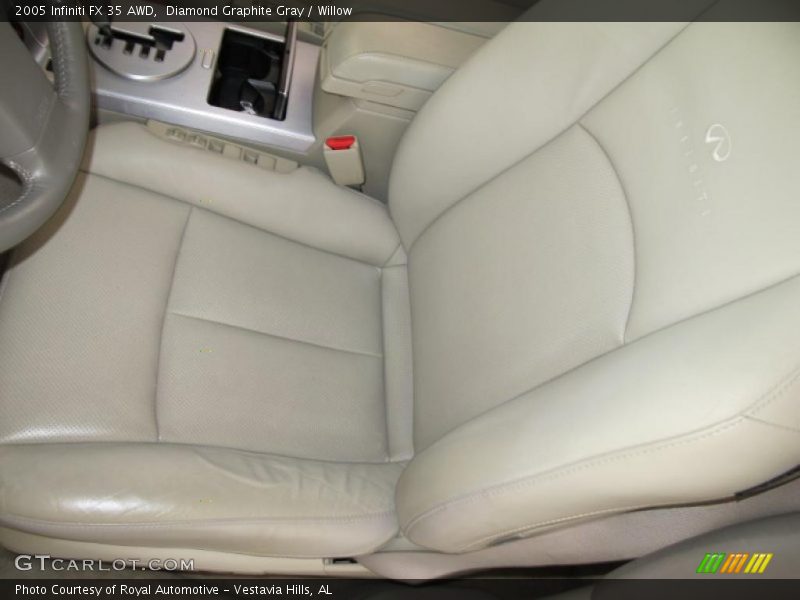 Diamond Graphite Gray / Willow 2005 Infiniti FX 35 AWD