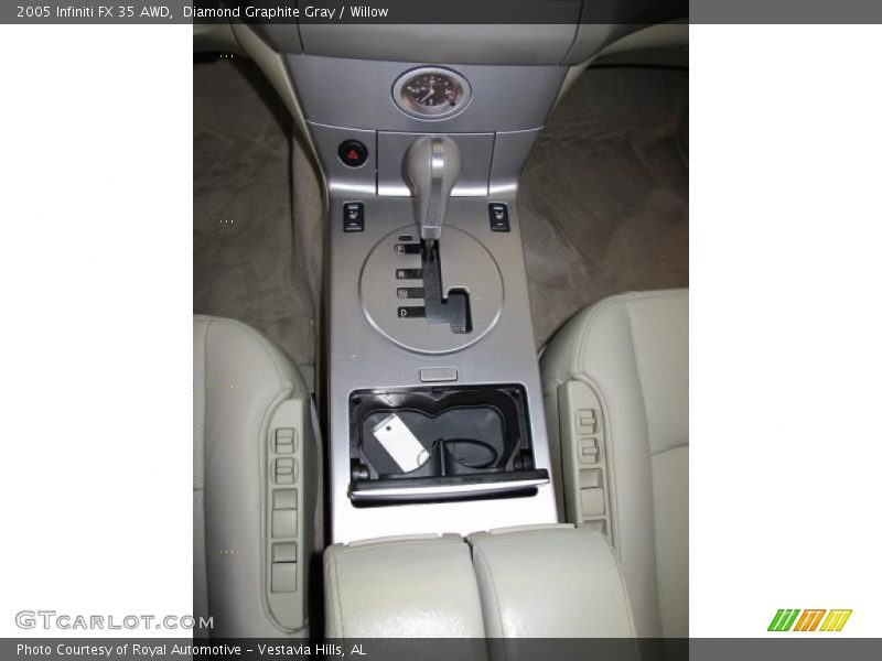 Diamond Graphite Gray / Willow 2005 Infiniti FX 35 AWD