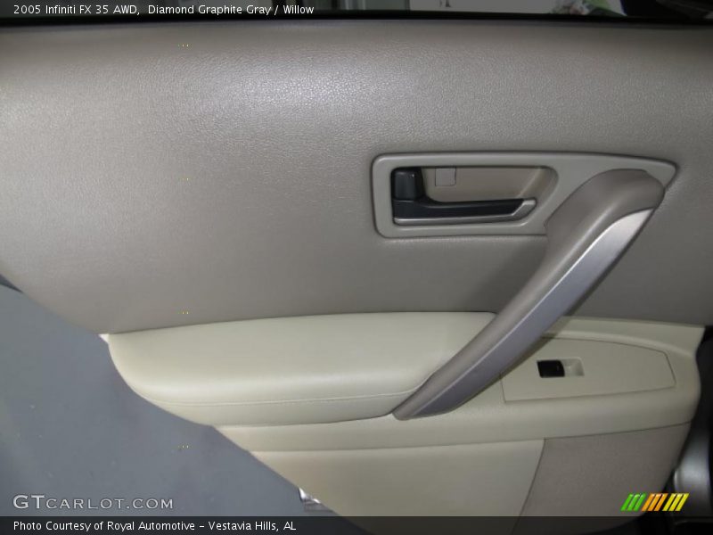 Diamond Graphite Gray / Willow 2005 Infiniti FX 35 AWD