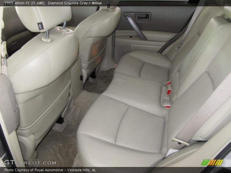 Diamond Graphite Gray / Willow 2005 Infiniti FX 35 AWD