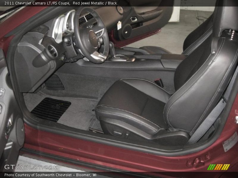 Red Jewel Metallic / Black 2011 Chevrolet Camaro LT/RS Coupe