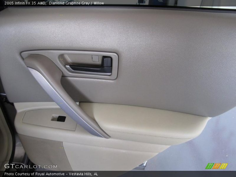 Diamond Graphite Gray / Willow 2005 Infiniti FX 35 AWD