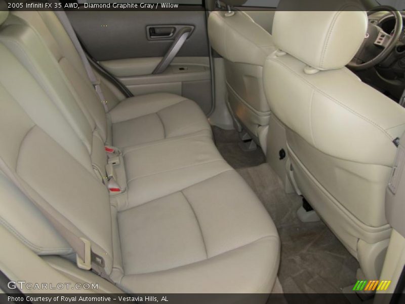 Diamond Graphite Gray / Willow 2005 Infiniti FX 35 AWD