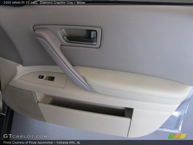 Diamond Graphite Gray / Willow 2005 Infiniti FX 35 AWD