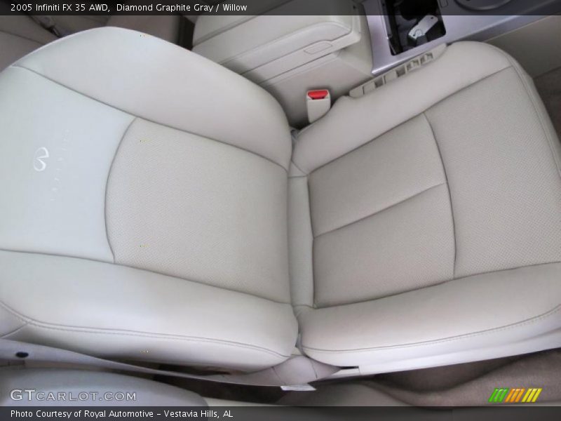 Diamond Graphite Gray / Willow 2005 Infiniti FX 35 AWD