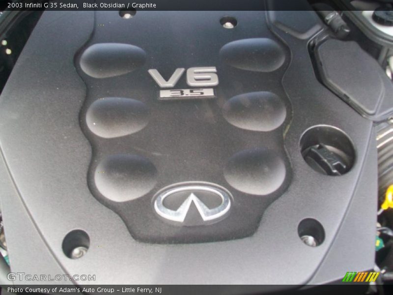 Black Obsidian / Graphite 2003 Infiniti G 35 Sedan