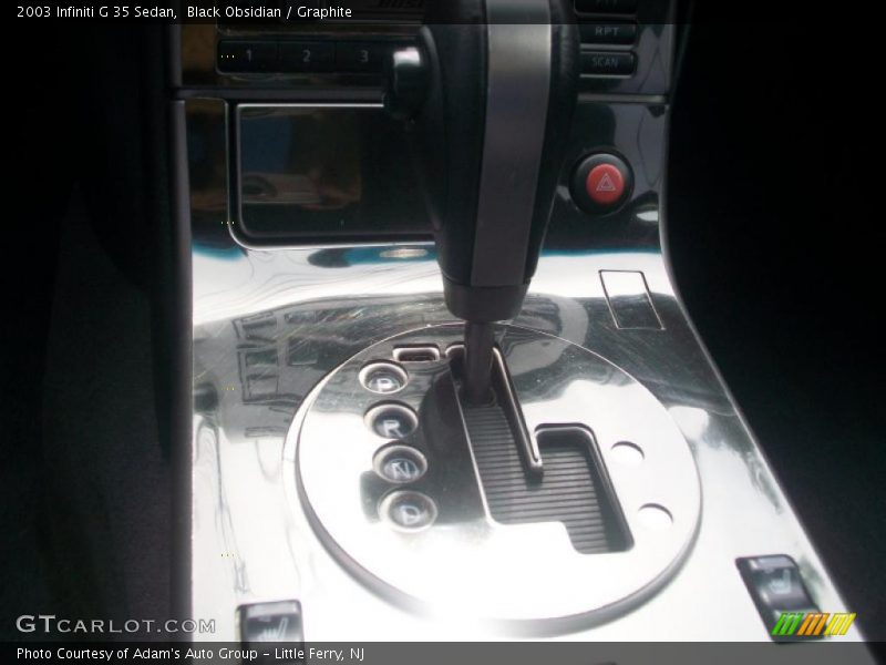 Black Obsidian / Graphite 2003 Infiniti G 35 Sedan