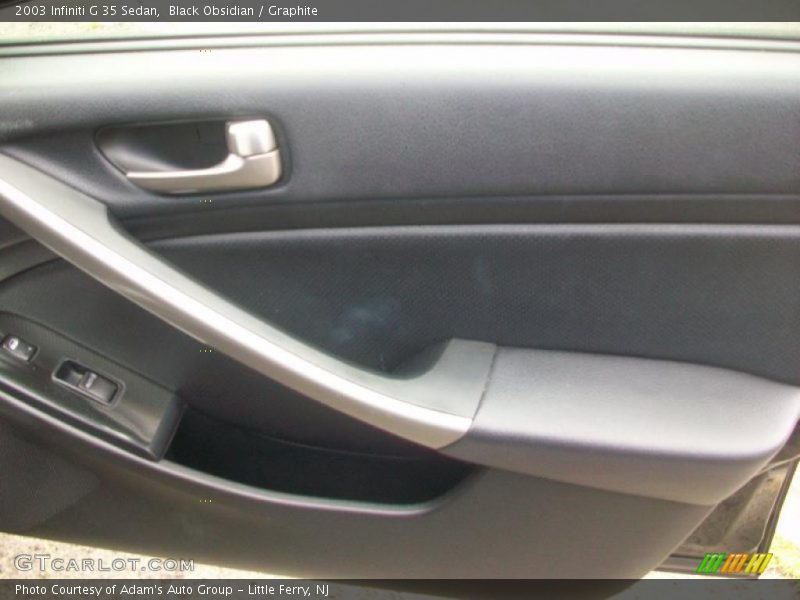 Black Obsidian / Graphite 2003 Infiniti G 35 Sedan