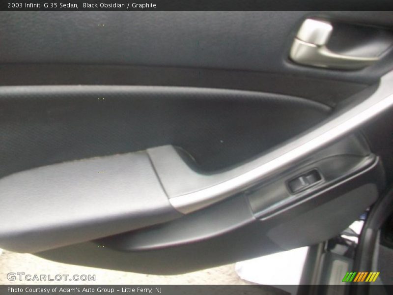 Black Obsidian / Graphite 2003 Infiniti G 35 Sedan